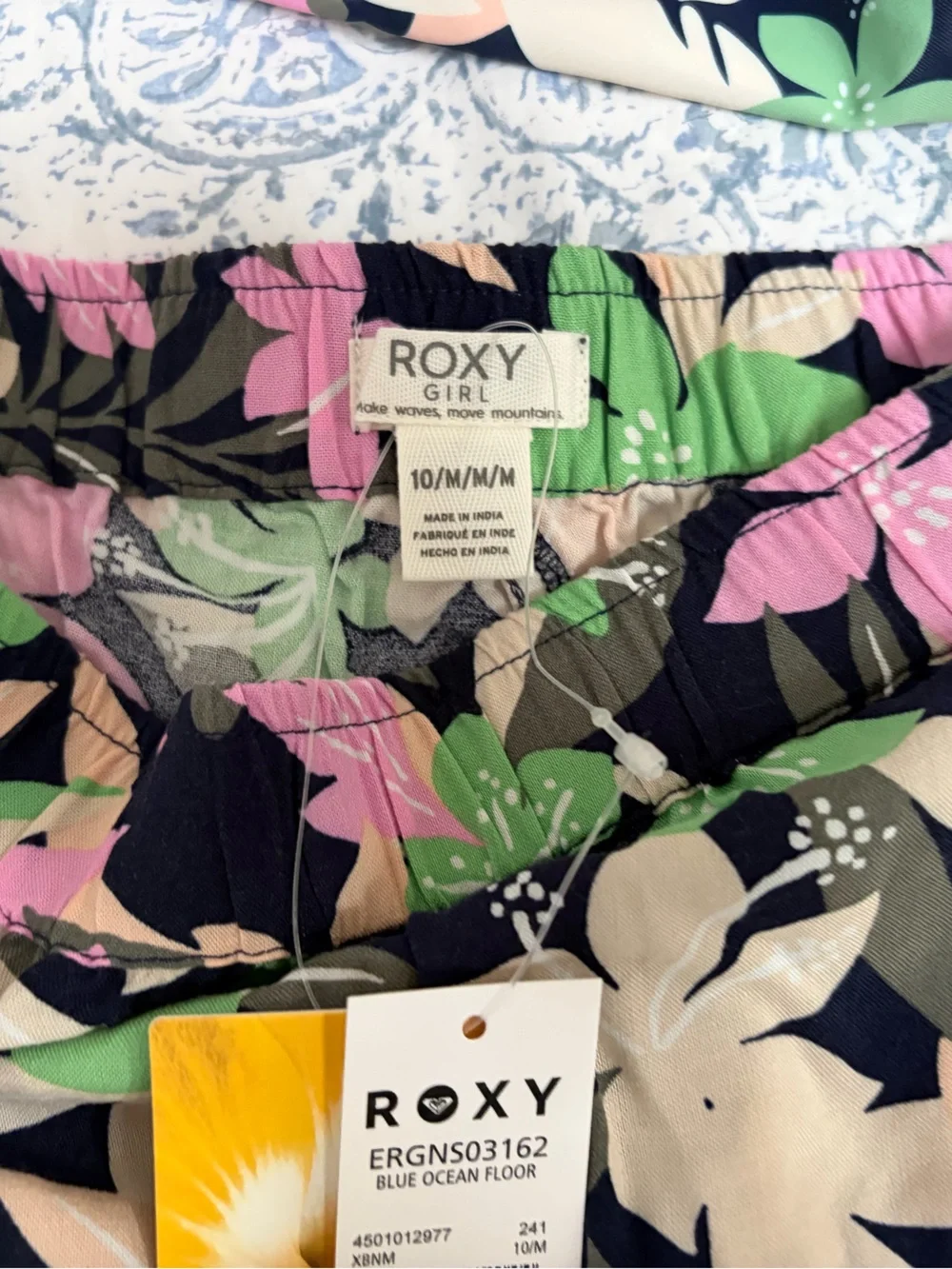 Roxy Ilacabo Active Onesie Swim Suit 12/L and Shorts 10/M
